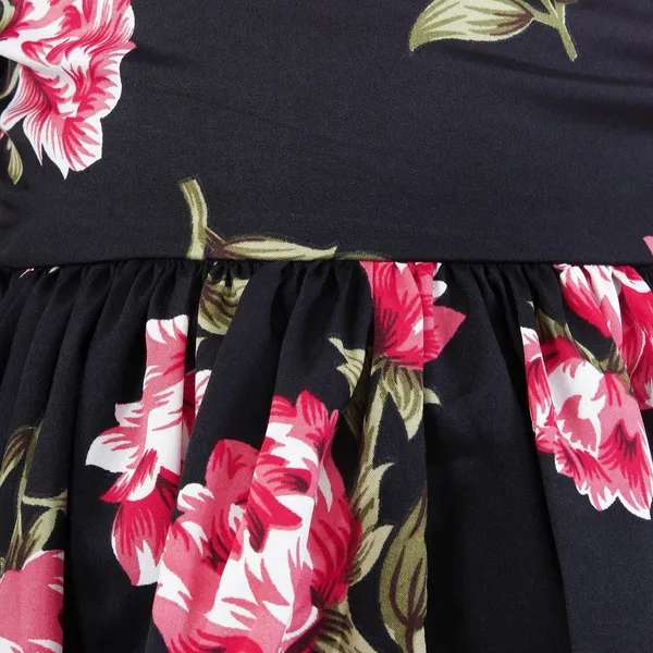 Black_Crepe_Premium_Fit_And_Flare_Dress_For_Girls