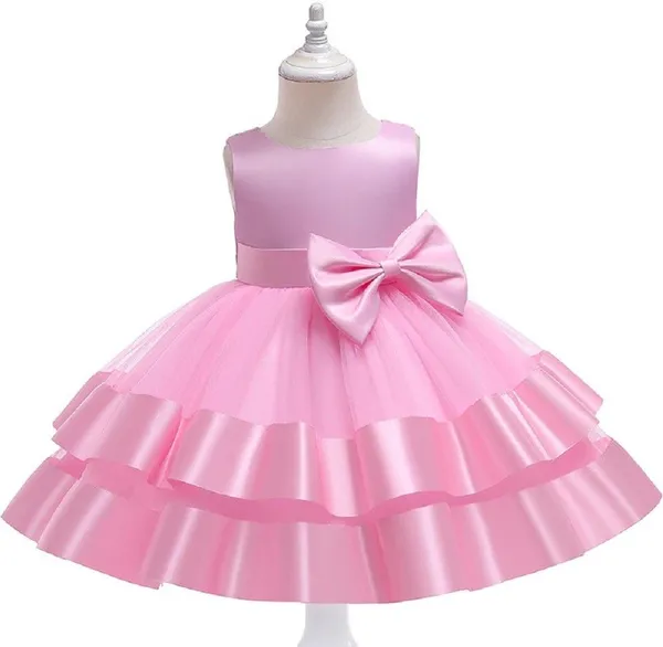 Baby_Pink_Satin_Premium_Fit_And_Flare_Dress_For_Girls