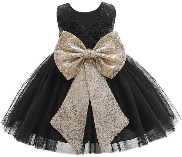Black_Satin_Premium_Fit_And_Flare_Dress_For_Girls