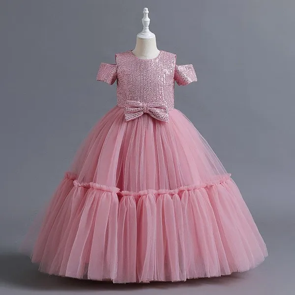 Baby_Pink_Satin_Premium_Fit_And_Flare_Dress_For_Girls
