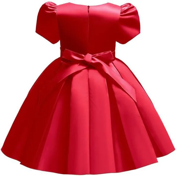 Red_Satin_Premium_Fit_And_Flare_Dress_For_Girls