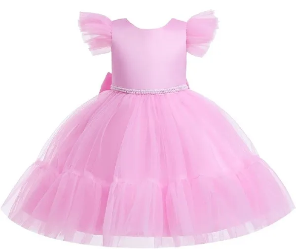Baby_Pink_Satin_Premium_Fit_And_Flare_Dress_For_Girls