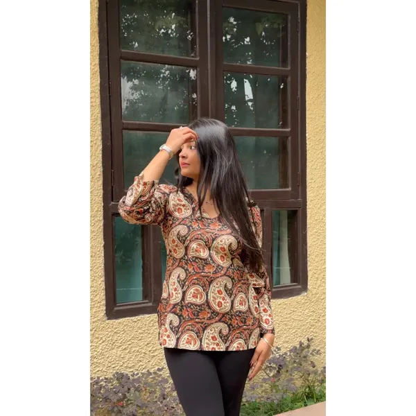 Biba_Women's_Black_Paisley_Print_Casual_Ethnic_Top