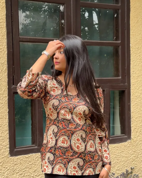 Biba_Women's_Black_Paisley_Print_Casual_Ethnic_Top