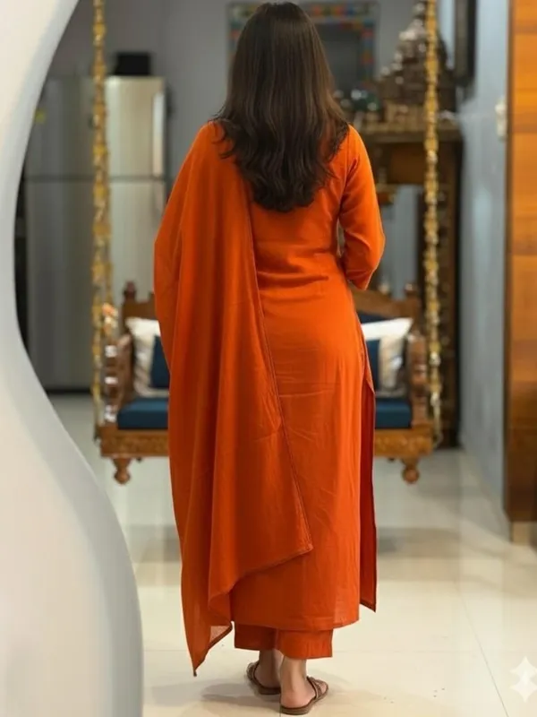 Biba_Jaipur_Women_Embroidered_Regular_Kurta_with_Trousers_&_With_Dupatta