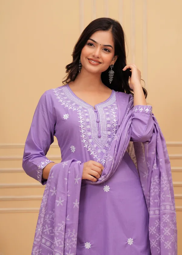 biba_Kurti_Carolina_Blue_Embroidered_Suit_Set_with_Dupatta
