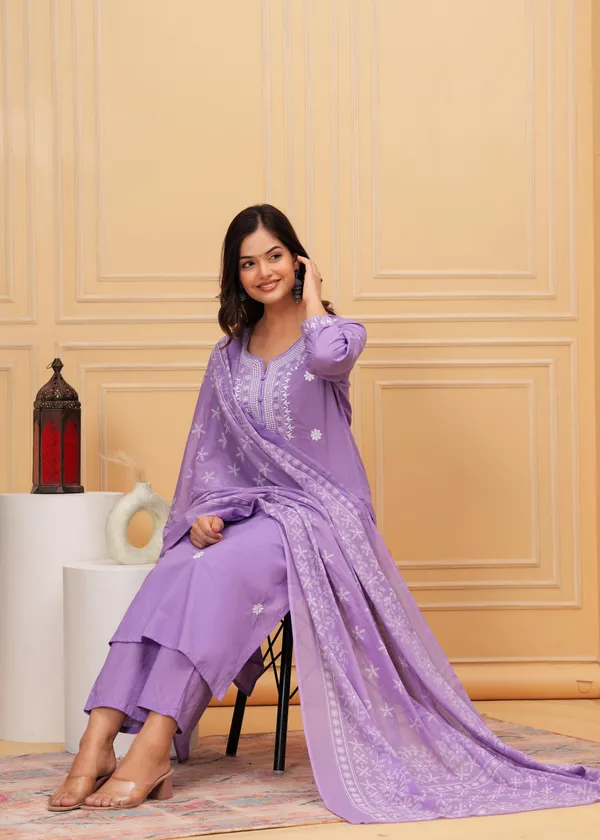 biba_Kurti_Carolina_Blue_Embroidered_Suit_Set_with_Dupatta