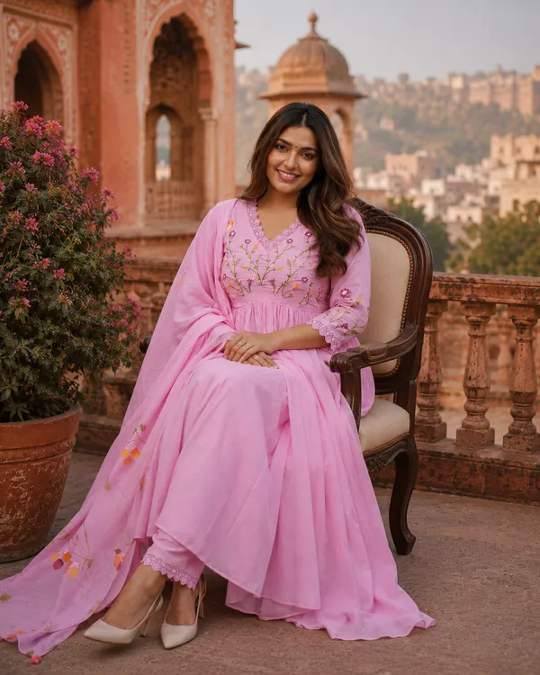 Pink_Embroidered_Cotton_Kurta_and_Pant_Set_with_Dupatta