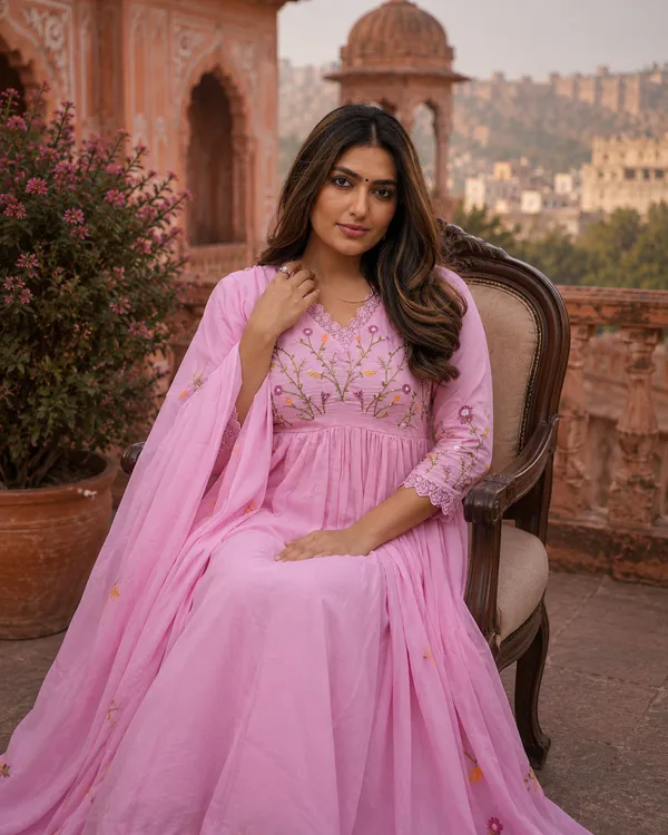 Pink_Embroidered_Cotton_Kurta_and_Pant_Set_with_Dupatta