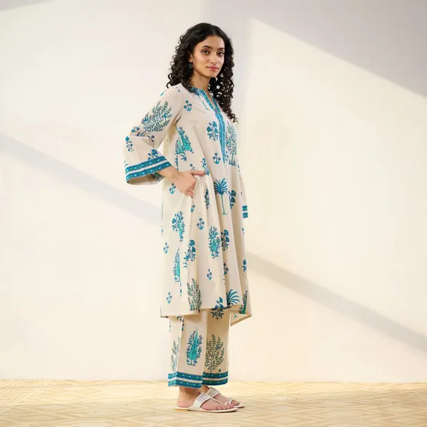 Mehfil_Cotton_Printed_Co-ord_Set_-_Off_White_Monotone