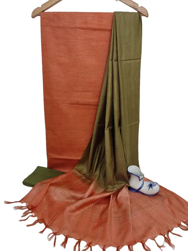 Orange_Semi_Silk_Unstitched_Suit_Set_For_Women_With_Dupatta_Salwar_Suit_Dress_Material_For_Women_&_Girls