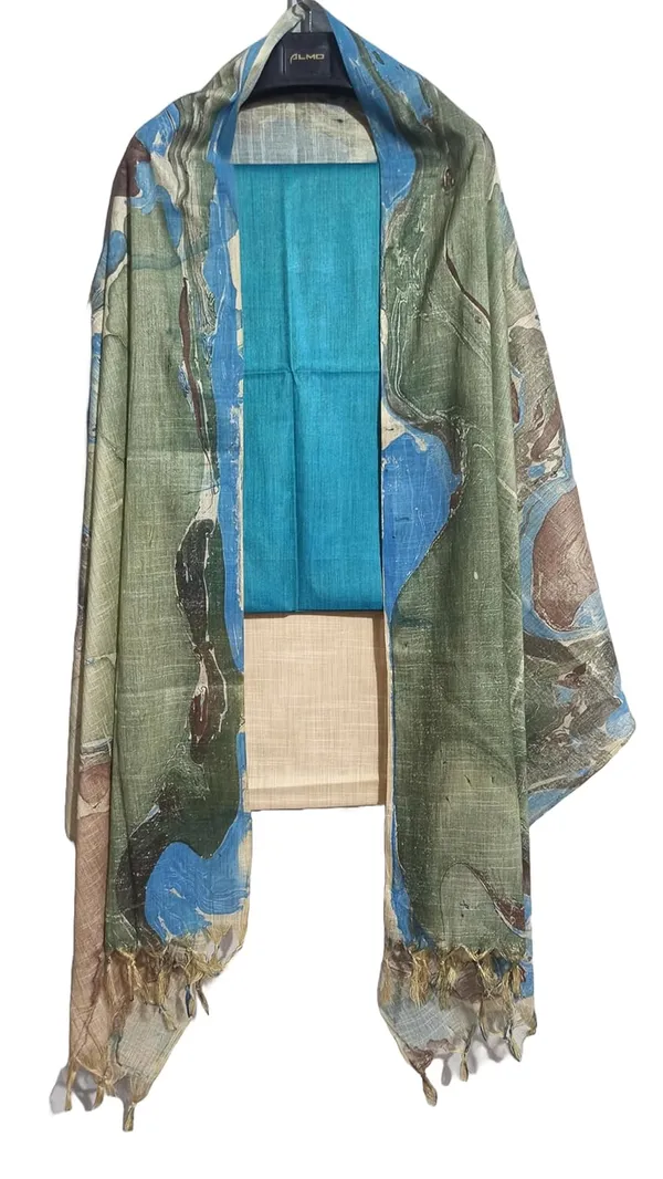 Firoza_Cotton_Silk_Unstitched_Suit_Set_For_Women_With_Marble_Print_Dupatta_Salwar_Suit_Dress_Material_For_Women_&_Girls
