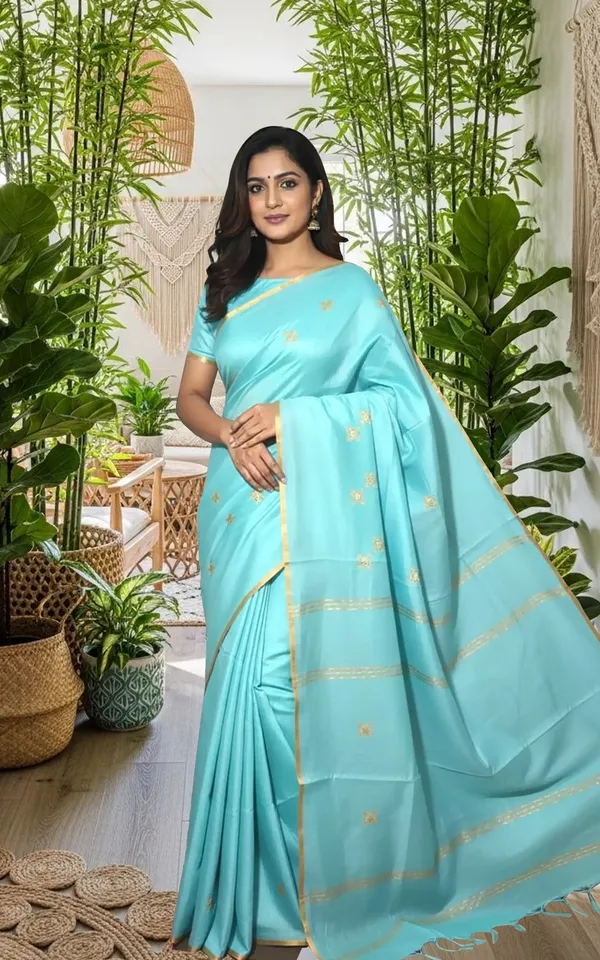 Women’s_Semi_Silk_Saree_with_Blouse_Piece_for_Every_Occasion