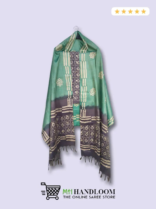 MH_HANDLOOM_Women's_Cotton_Silk_Batik_Print_Unstitched_Salwar_Suits_with_Dupatta