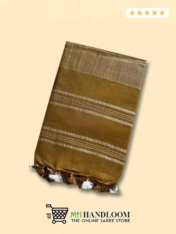MH_HANDLOOM_WOMEN'S_LINEN_SAREE_WITH_BLOUSE_PIECE