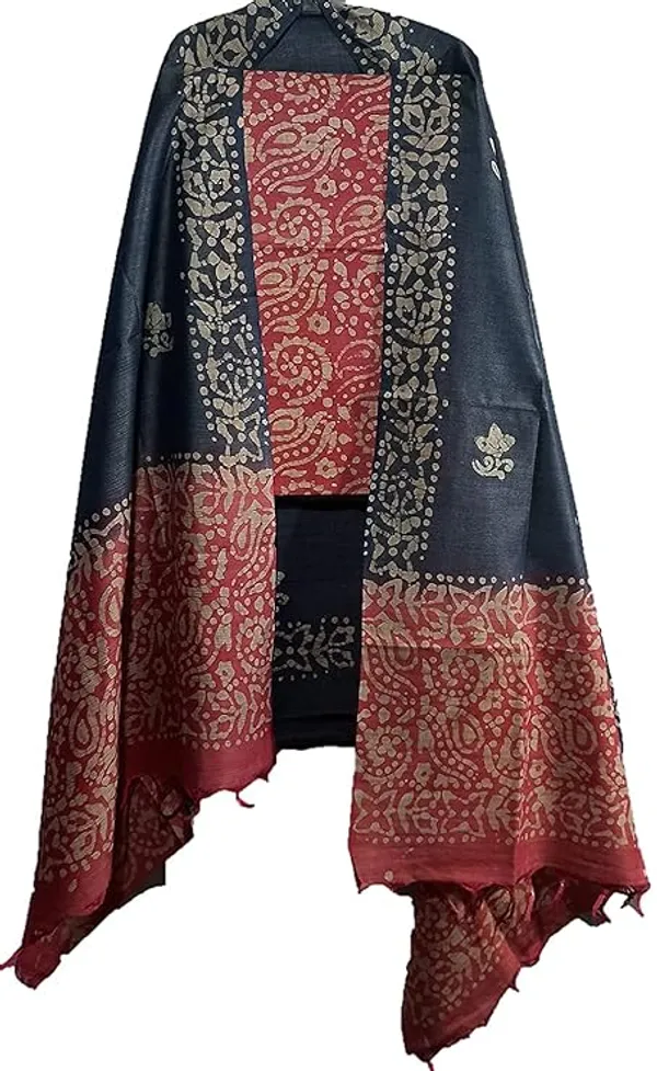 MH_HANDLOOM_Women's_Cotton_Silk_Batik_Print_Unstitched_Salwar_Suits_with_Dupatta