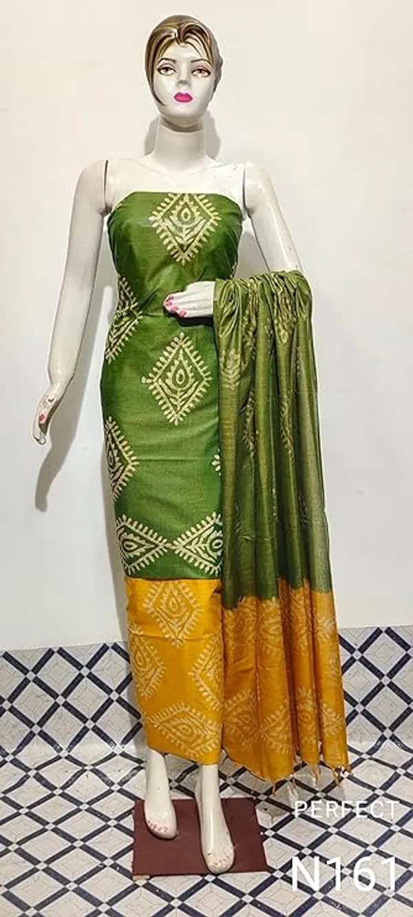 MH_HANDLOOM_Women's_Cotton_Silk_Batik_Print_Unstitched_Salwar_Suits_with_Dupatta