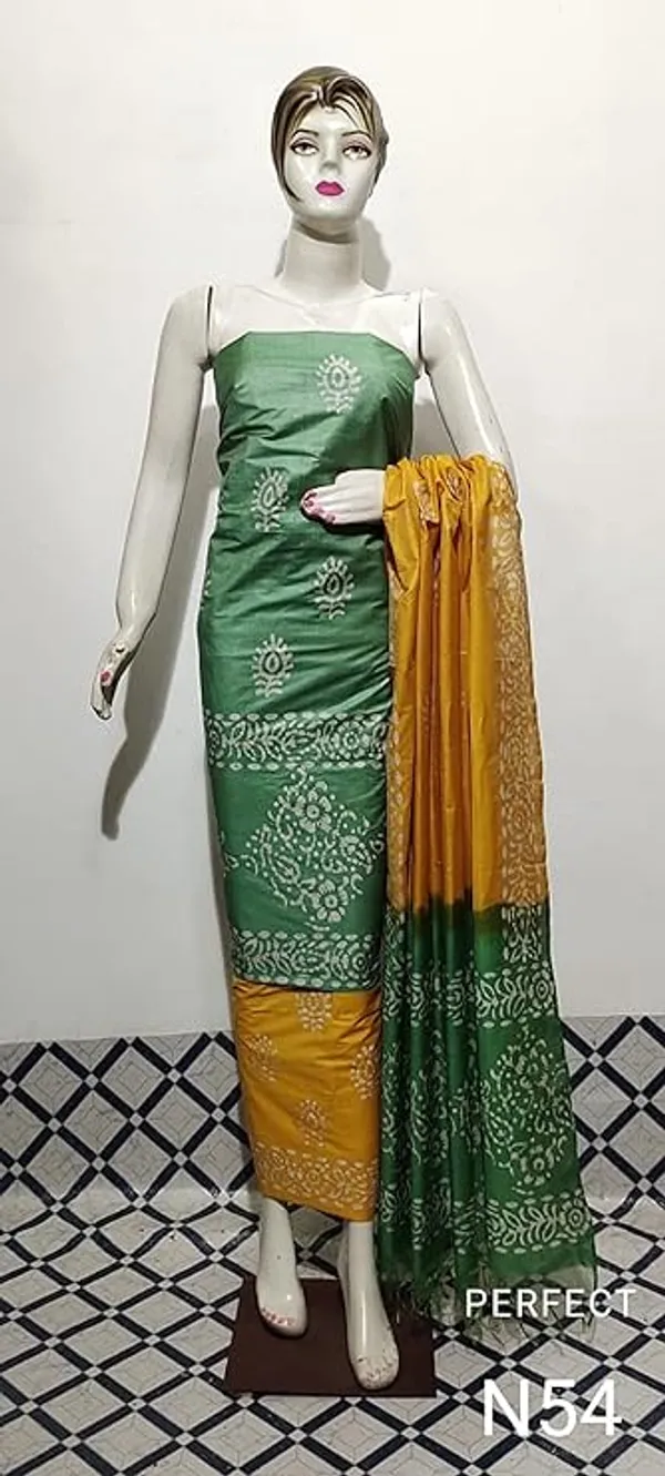 MH_HANDLOOM_Women's_Cotton_Silk_Batik_Print_Unstitched_Salwar_Suits_with_Dupatta