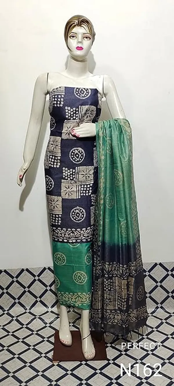 MH_HANDLOOM_Women's_Cotton_Silk_Batik_Print_Unstitched_Salwar_Suits_with_Dupatta