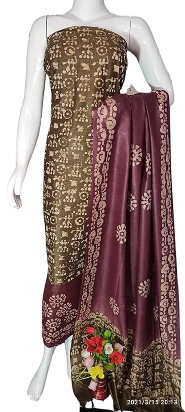 MH_HANDLOOM_Women's_Cotton_Silk_Batik_Print_Unstitched_Salwar_Suits_with_Dupatta