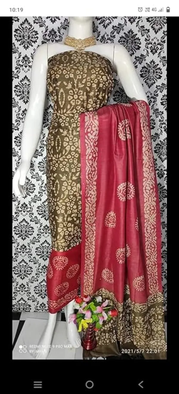 MH_HANDLOOM_Women's_Cotton_Silk_Batik_Print_Unstitched_Salwar_Suits_with_Dupatta