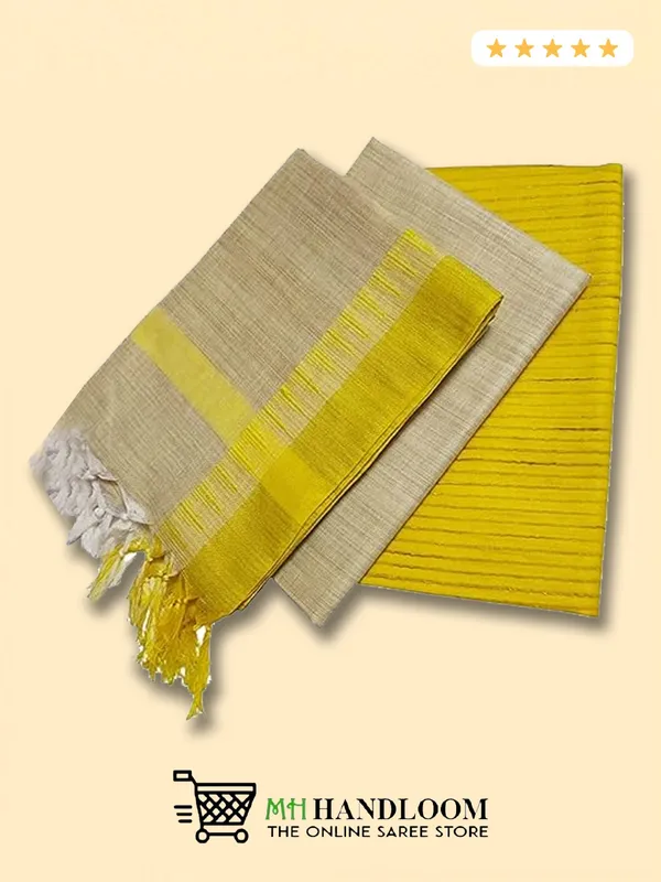 MH_HANDLOOM_Unstitched_Dress_Material_|_Multicolour_Jute_Silk_|_Salwar_Suit_Material_with_Dupatta