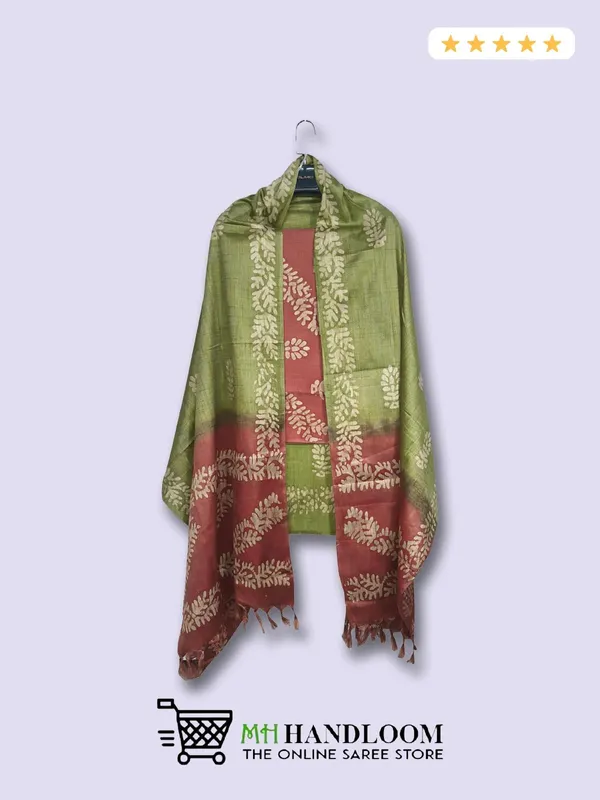 MH_HANDLOOM_Women's_Cotton_Silk_Batik_Print_Unstitched_Salwar_Suits_with_Dupatta