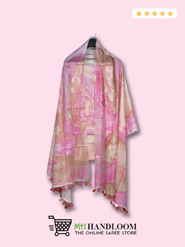 MH_HANDLOOM_Cotton_Silk_Marble_Print_Unstitched_Suit_Set_For_Women_With_Dupatta_Salwar_Suit_Dress_Material_For_Women_&_Girls