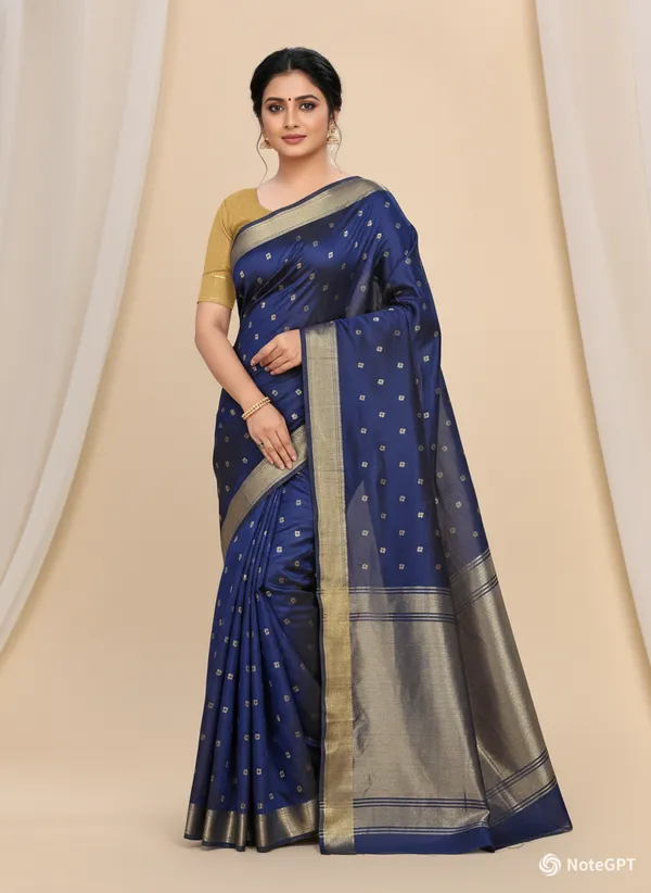 Women’s_Semi_Silk_Buta_Design_Saree_with_Blouse_Piece_for_Every_Occasion