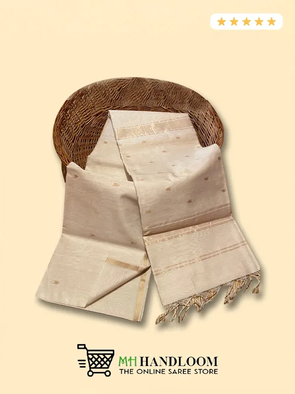 MH_HANDLOOM_WOMEN'S_SEMI_SILK_SAREE_WITH_BLOUSE_PIECE
