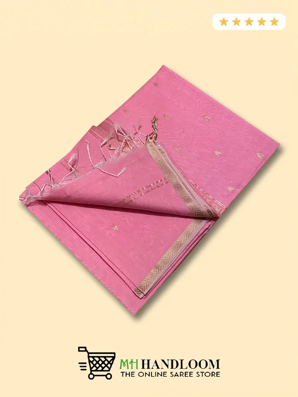 MH_HANDLOOM_WOMEN'S_SEMI_SILK_SAREE_WITH_BLOUSE_PIECE