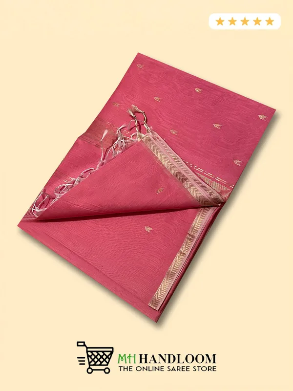 MH_HANDLOOM_WOMEN'S_SEMI_SILK_SAREE_WITH_BLOUSE_PIECE