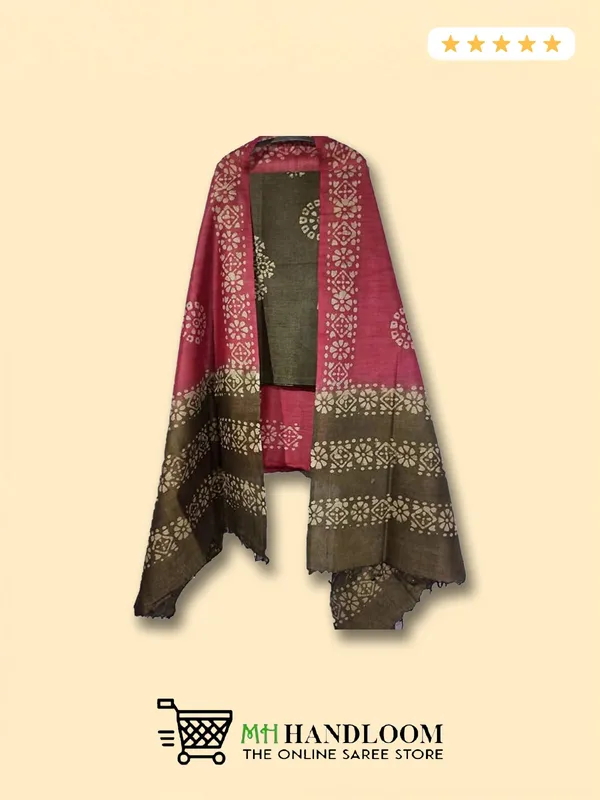 MH_HANDLOOM_Women's_Cotton_Silk_Batik_Print_Unstitched_Salwar_Suits_with_Dupatta