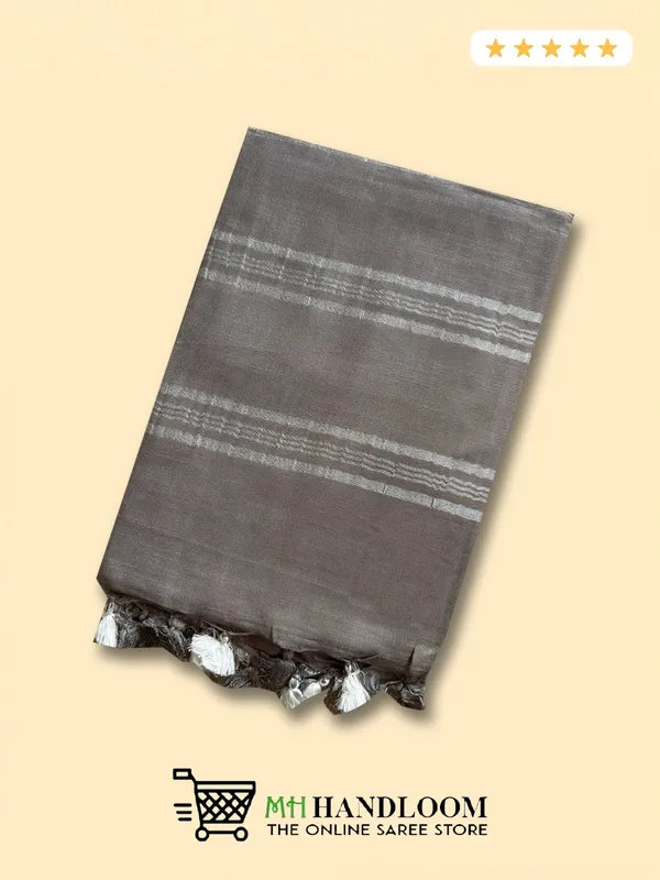 MH_HANDLOOM_WOMEN'S_LINEN_SAREE_WITH_BLOUSE_PIECE