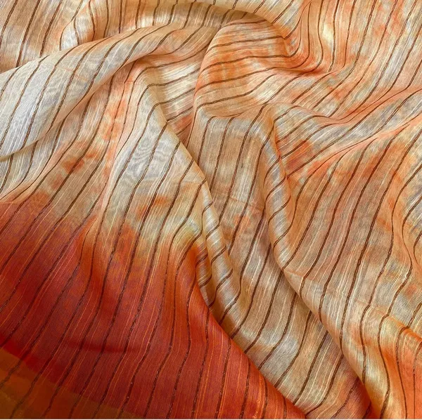 Orange_Exquisite_Semi_Silk_Sarees_with_Blouse