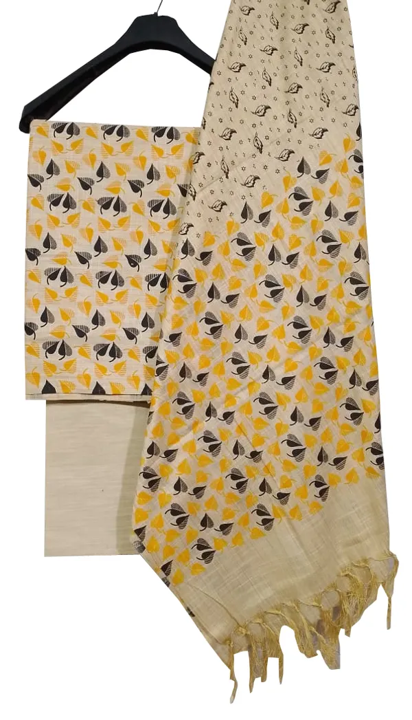 MH_HANDLOOM_COTTON_SILK_MADHUBANI_PRINT_UNSTITCHED_DREE_MATERIAL_WITH_DUPATTA