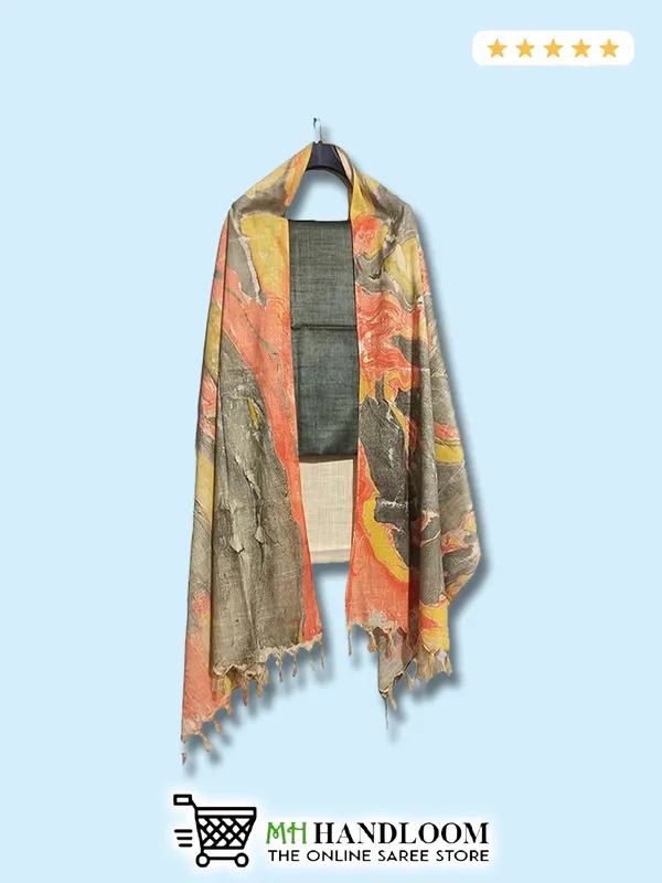 MH_HANDLOOM_Cotton_Silk_Unstitched_Suit_Set_for_Women_with_Marble_Print_Dupatta_|_Salwar_Suit_Dress_Material_for_Women_&_Girls