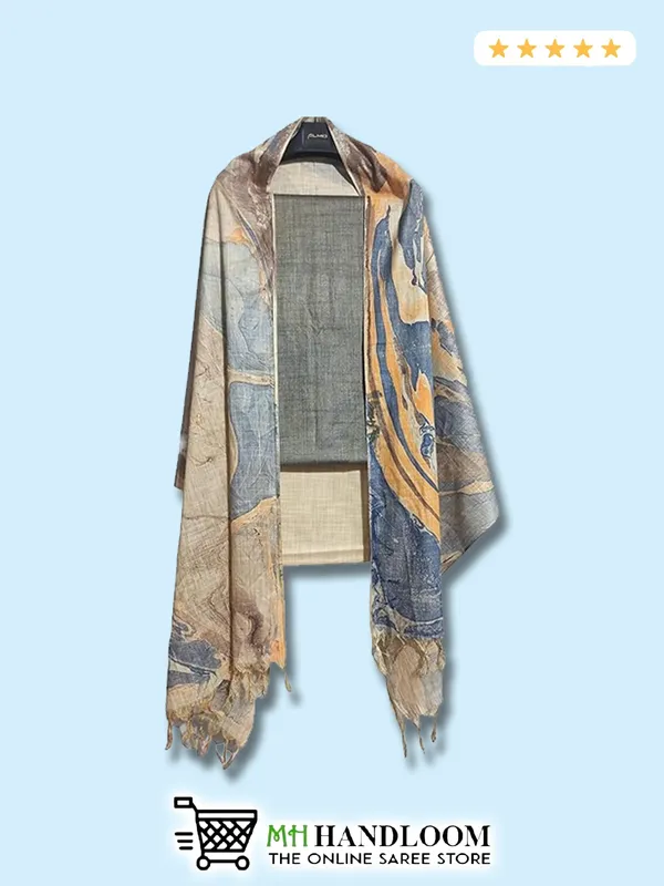 MH_HANDLOOM_Cotton_Silk_Unstitched_Suit_Set_for_Women_with_Marble_Print_Dupatta_|_Salwar_Suit_Dress_Material_for_Women_&_Girls