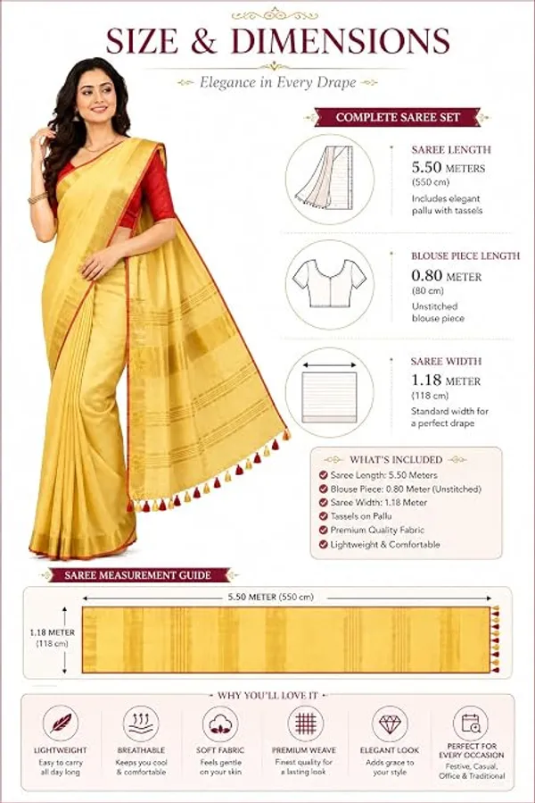 MH_HANDLOOM_Linen_Slub_Saree_with_Blouse_Piece_for_Every_Occasion