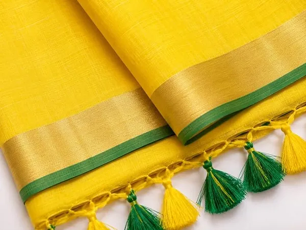 MH_HANDLOOM_Linen_Slub_Saree_with_Blouse_Piece_for_Every_Occasion