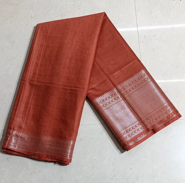MH_HANDLOOM_Semi_Silk_Saree_With_Blouse