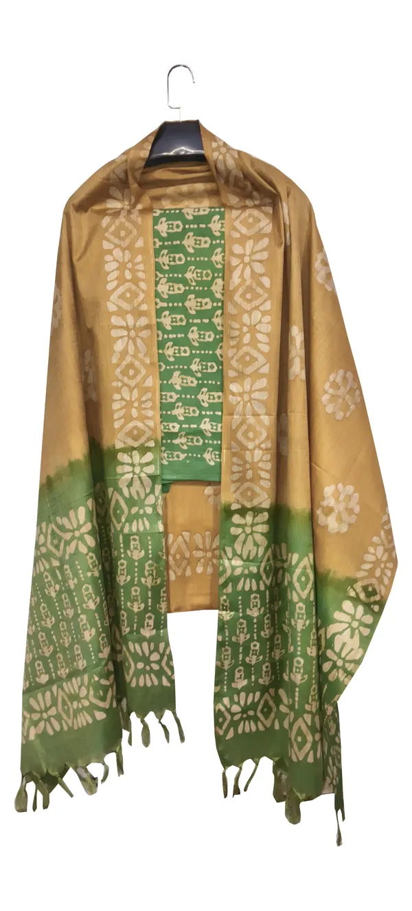 MH_HANDLOOM_Women's_Cotton_Silk_Batik_Print_Unstitched_Salwar_Suits_with_Dupatta