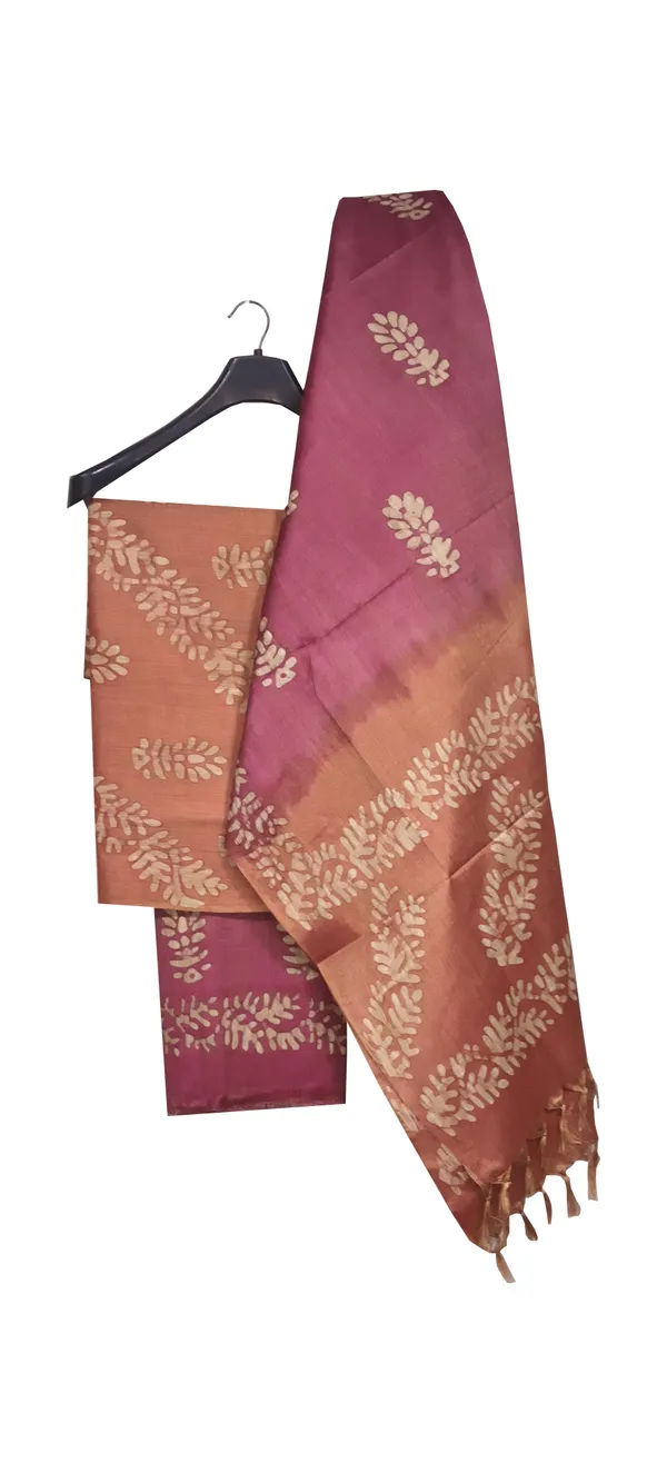 MH_HANDLOOM_Women's_Cotton_Silk_Batik_Print_Unstitched_Salwar_Suits_with_Dupatta