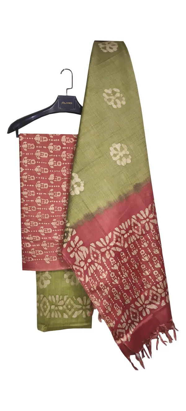 MH_HANDLOOM_Women's_Cotton_Silk_Batik_Print_Unstitched_Salwar_Suits_with_Dupatta