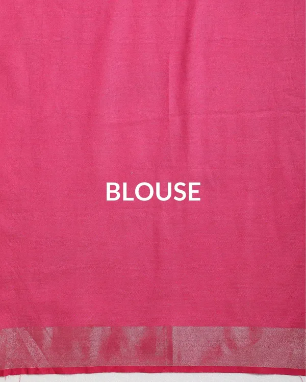 MH_HANDLOOM_Women's_Linen_Slub_Saree_with_Blouse_Piece_for_Every_Occasion