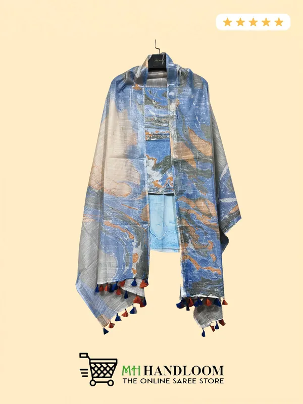 Multicolour_Cotton_Silk_Marble_Print_Unstitched_Suit_Set_For_Women_With_Dupatta_Salwar_Suit_Dress_Material_For_Women_&_Girls