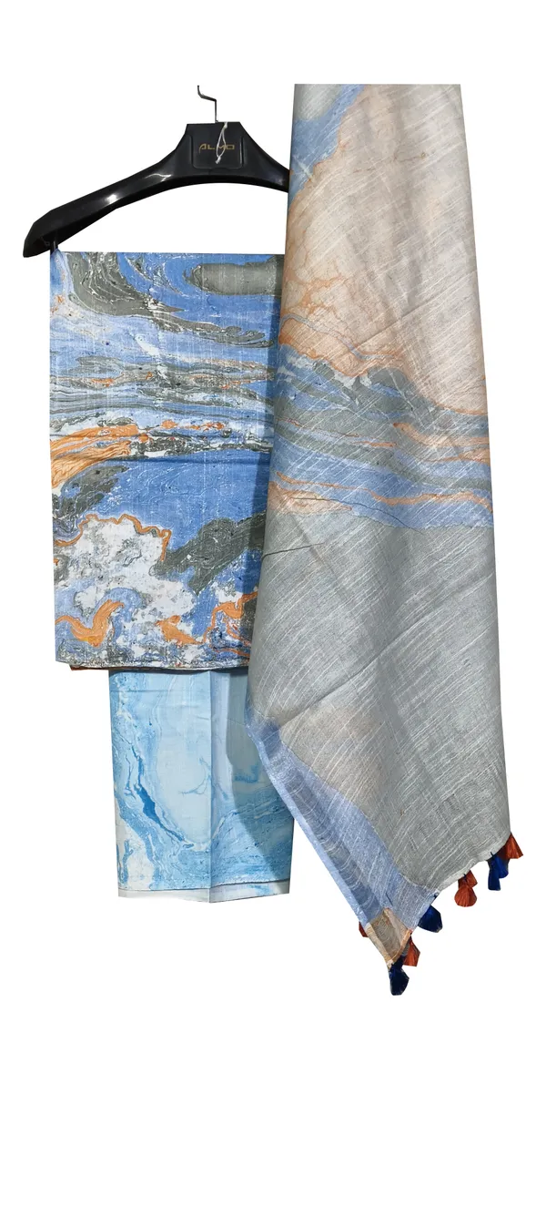 Multicolour_Cotton_Silk_Marble_Print_Unstitched_Suit_Set_For_Women_With_Dupatta_Salwar_Suit_Dress_Material_For_Women_&_Girls