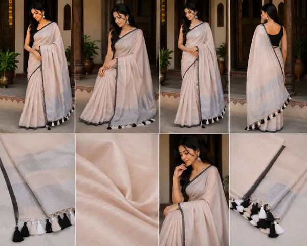 MH_HANDLOOM_Linen_Slub_Saree_with_Blouse_Piece_for_Every_Occasion