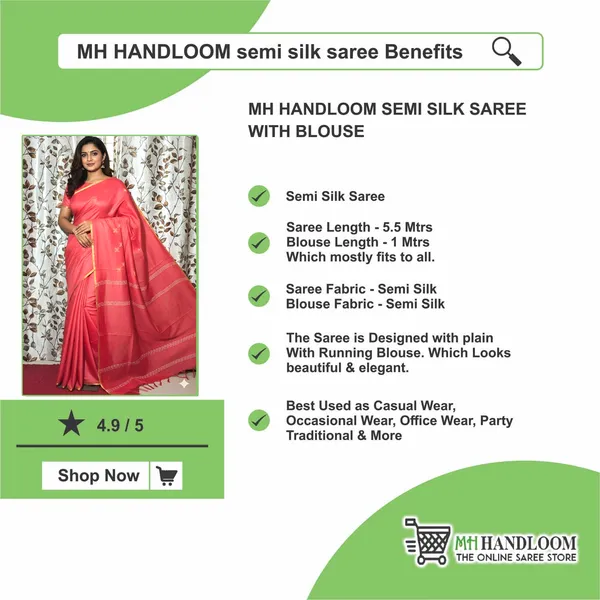 Women’s_Semi_Silk_Saree_with_Blouse_Piece_for_Every_Occasion