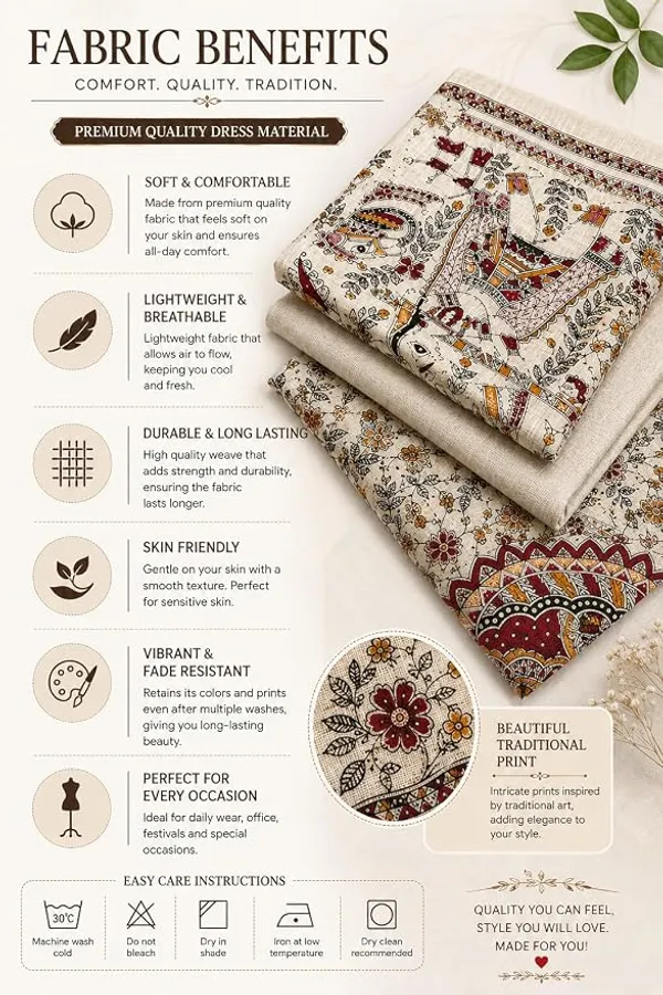 MH_HANDLOOM_COTTON_SILK_MADHUBANI_PRINT_UNSTITCHED_DRESS_MATERIAL_WITH_DUPATTA